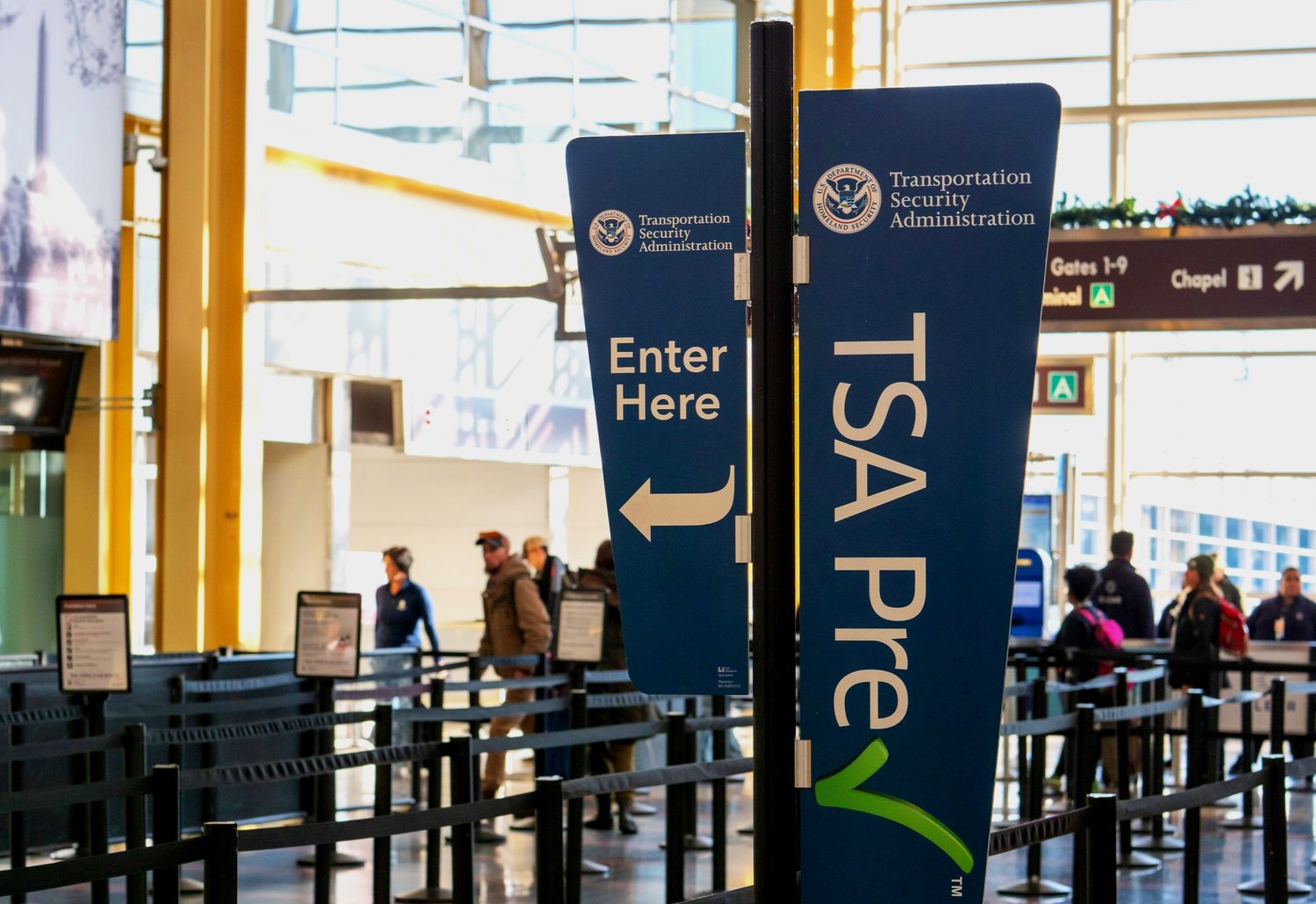 tarjetas con Global Entry o TSA PreCheck